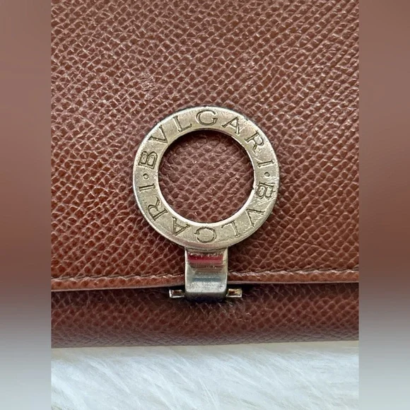 BVLGARI Long Leather Wallet Full Inclusion - Picture 2 of 15